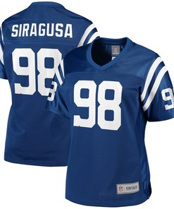 Tony Siragusa Indianapolis Colts Nfl Pro Line Womens Retired Player Replica Jersey - Royal - Robokeg