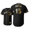 Toronto Blue Jays #15 Randal Grichuk Mlb 2019 Golden Brandedition Black Jersey Gift For Blue Jays Fans - Robokeg