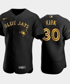 Toronto Blue Jays 2022-23 All-Star Game Alejandro Kirk 30 Black Jersey - Robokeg