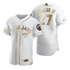Toronto Blue Jays #27 Vladimir Guerrero Mlb Golden Brandedition White Jersey Gift For Blue Jays Fans - Robokeg