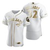 Toronto Blue Jays #32 Roy Halladay Mlb Golden Brandedition White Jersey Gift For Blue Jays Fans - Robokeg