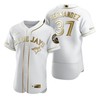 Toronto Blue Jays #37 Teoscar Hernandez Mlb Golden Brandedition White Jersey Gift For Blue Jays Fans - Robokeg