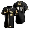 Toronto Blue Jays #99 Martin Maldonado Mlb Golden Brandedition Black Jersey Gift For Blue Jays Fans - Robokeg