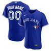 Toronto Blue Jays Alternate Authentic Custom Jersey - Royal Custom Jerseys Mlb - Robokeg