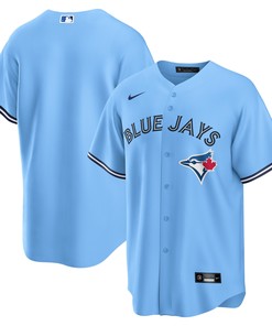 Toronto Blue Jays Alternate Replica Team Jersey - Powder Blue Mlb - Robokeg