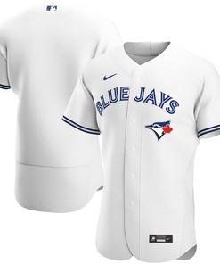 Toronto Blue Jays Home Authentic Team Jersey - White Mlb - Robokeg