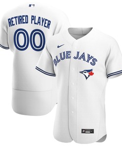 Toronto Blue Jays Home Pick-a-player Retired Roster Authentic Jersey - White Custom Jerseys Mlb - Robokeg