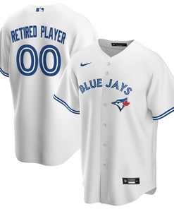 Toronto Blue Jays Home Pick-a-player Retired Roster Replica Jersey - White Custom Jerseys Mlb - Robokeg