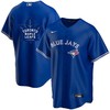 Toronto Blue Jays Leafs Royal With Royal Leafs Log Cool Base Stitched Jersey - Robokeg