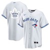 Toronto Blue Jays Leafs White Cool Base Stitched Jersey - Robokeg
