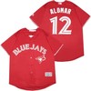 Toronto Blue Jays Roberto Alomar #12 2020 Mlb Red Jersey - Robokeg