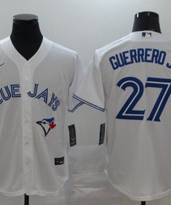 Toronto Blue Jays Vladimir Guerrero Jr #27 2020 Mlb White Jersey - Robokeg