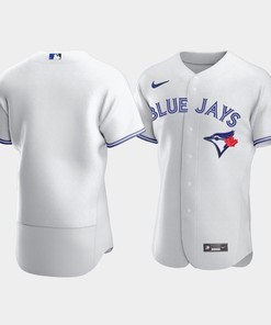 Toronto Blue Jays White Home Men Jersey - Robokeg