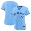 Toronto Blue Jays Womens Alternate Replica Team Jersey - Powder Blue Mlb - Robokeg