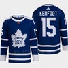 Toronto Maple Leafs 2022 Reverse Retro 2.0 Alexander Kerfoot 15 Blue Primegreen Jersey Men's - Robokeg