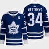 Toronto Maple Leafs 2022 Reverse Retro 2.0 Auston Matthews 34 Blue Primegreen Jersey Men's - Robokeg