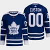 Toronto Maple Leafs 2022 Reverse Retro 2.0 Custom 00 Blue Primegreen Jersey Men's - Robokeg