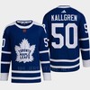 Toronto Maple Leafs 2022 Reverse Retro 2.0 Erik Kallgren 50 Blue Primegreen Jersey Men's - Robokeg