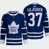Toronto Maple Leafs 2022 Reverse Retro 2.0 Timothy Liljegren 37 Blue Primegreen Jersey Men's - Robokeg