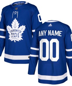 Toronto Maple Leafs Adidas Authentic Custom Jersey - Blue Custom Jerseys Nhl - Robokeg