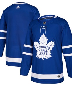 Toronto Maple Leafs Adidas Home Authentic Blank Jersey - Blue Nhl - Robokeg