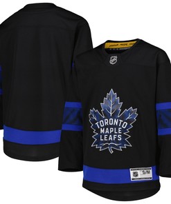 Toronto Maple Leafs Alternate Premier Team Jersey - Black Nhl - Robokeg