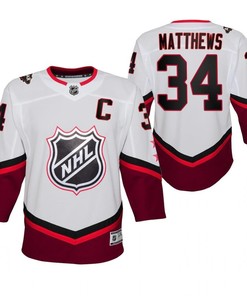 Toronto Maple Leafs Auston Matthews 34 White 2022 All-Star Eastern Jersey Youth - Robokeg