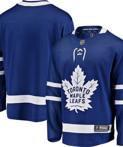 Toronto Maple Leafs Fanatics Branded Breakaway Home Jersey Blue Nhl - Robokeg