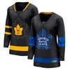 Toronto Maple Leafs Fanatics Branded Womens Alternate Premier Breakaway Reversible Blank Jersey - Black Nhl - Robokeg
