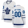 Toronto Maple Leafs Fanatics Branded Womens Away Breakaway Custom Jersey White Custom Jerseys Nhl - Robokeg