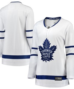 Toronto Maple Leafs Fanatics Branded Womens Away Breakaway Jersey White Nhl - Robokeg