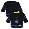Toronto Maple Leafs Infant Alternate Replica Team Jersey - Black Nhl - Robokeg