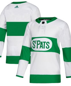 Toronto St. Pats Adidas Authentic Jersey - White Nhl - Robokeg