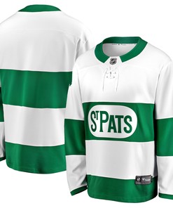 Toronto St. Pats Fanatics Branded Premier Breakaway Jersey - White Nhl - Robokeg