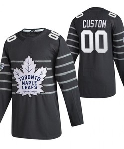 Toroto Maple Leafs 2020 Nhl All Star Personalized Custom Black Jersey Custom Jersey - Robokeg