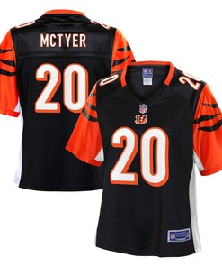 Torry Mctyer Cincinnati Bengals Nfl Pro Line Womens Team Color Player Jersey - Black - Robokeg