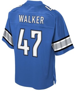 Tracy Walker Detroit Lions Nfl Pro Line Historic Logo Player Jersey - Blue - Robokeg