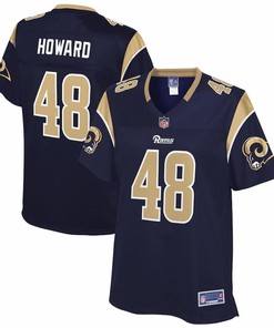Travin Howard Los Angeles Rams Nfl Pro Line Womens Player Jersey - Navy - Robokeg