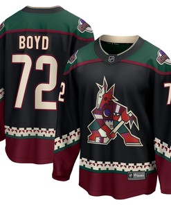 Travis Boyd Arizona Coyotes Fanatics Branded Home Breakaway Player Jersey - Black Nhl - Robokeg