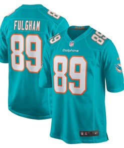 Travis Fulgham Miami Dolphins Game Jersey - Aqua Nfl - Robokeg