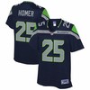 Travis Homer Seattle Seahawks Nfl Pro Line Womens Team Player Jersey - College Navy - Robokeg