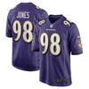 Travis Jones Baltimore Ravens Player Game Jersey - Purple Nfl - Robokeg