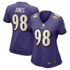 Travis Jones Baltimore Ravens Womens Player Game Jersey - Purple Nfl - Robokeg