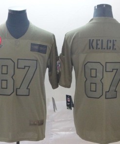 Travis Kelce #87 Kansas City Chiefs 2020 Nfl Camo Jersey Jersey - Robokeg
