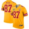Travis Kelce #87 Kansas City Chiefs 2020 Nfl Yellow Jersey Jersey - Robokeg