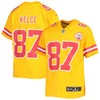Travis Kelce Kansas City Chiefs Inverted Team Game Jersey - Gold Nfl - Robokeg