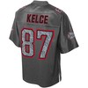 Travis Kelce Kansas City Chiefs Nfl Pro Line Fashion Static Jersey - Gray - Robokeg