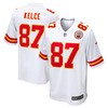 Travis Kelce Kansas City Chiefs Player Game Jersey - White Nfl - Robokeg