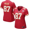 Travis Kelce Kansas City Chiefs Womens Game Player Jersey - Red Nfl - Robokeg