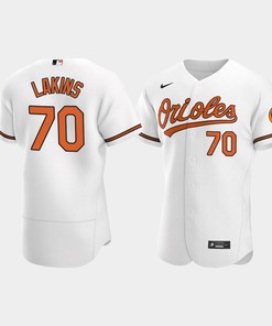 Travis Lakins 70 Baltimore Orioles White Home Jersey - Robokeg